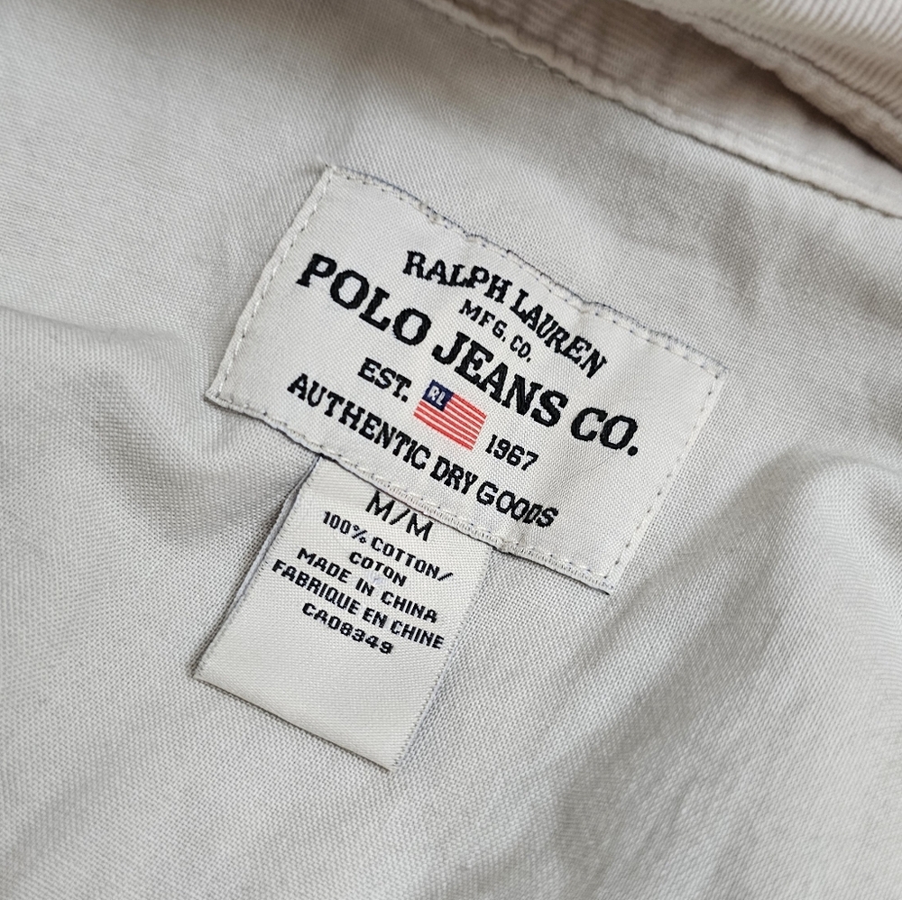 Rare Vintage Ralph Lauren Polo Jeans Co Corduroy Utility Jacket. - Picture 2 of 16